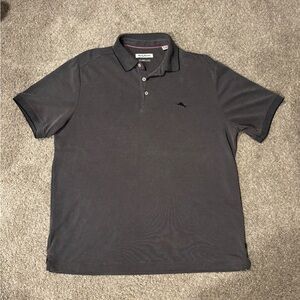 Tommy Bahama Charcoal Polo Shirt